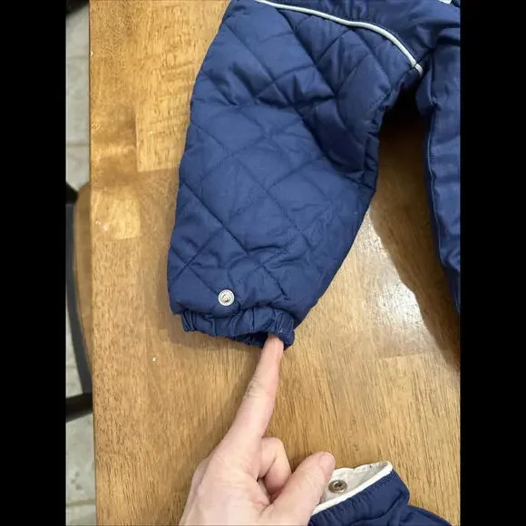 Penn state Nittany Lions Kids Toddler 24 Months 2T Lined Snowsuit Buntin…